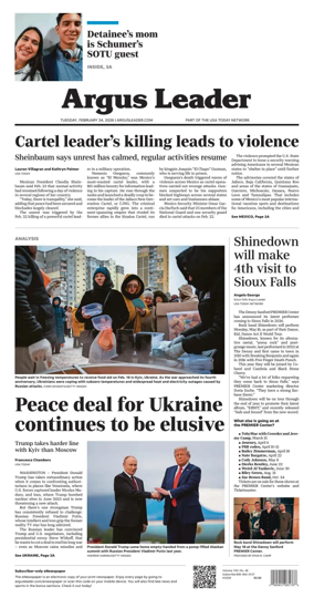 Cover of Argus Leader