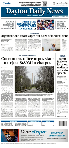 Cover of Dayton Daily News