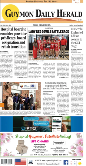 Cover of Guymon Daily Herald