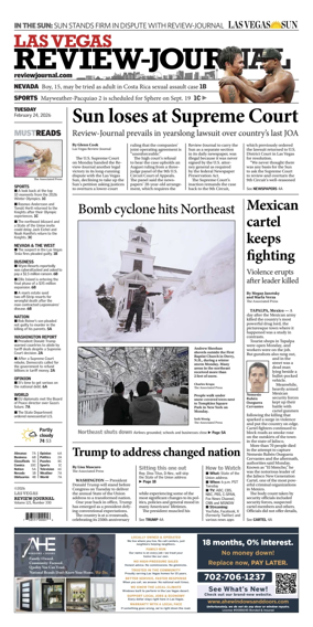 Cover of Las Vegas Review-Journal