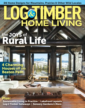Cover of Log & Timber Home Living