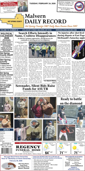 Cover of Malvern Daily Record