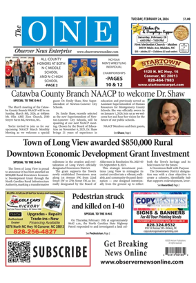 Cover of Observer News Enterprise