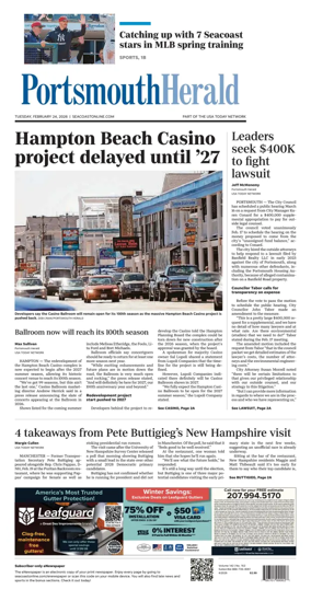 Cover of Portsmouth Herald
