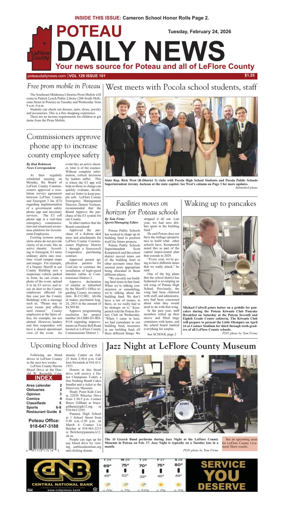 Cover of Poteau Daily News