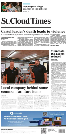 Cover of St. Cloud Times