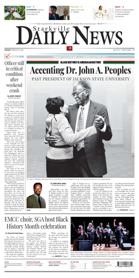 Cover of Starkville Daily News