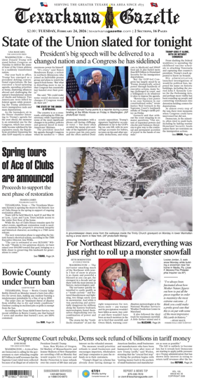 Cover of Texarkana Gazette