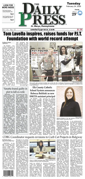 Cover of The Daily Press