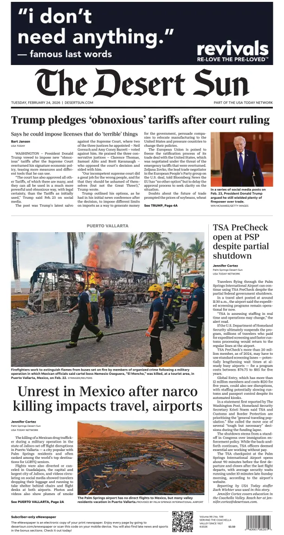 Cover of The Desert Sun