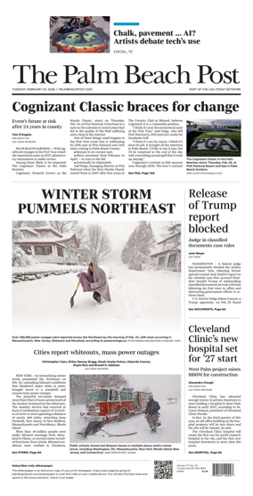Cover of The Palm Beach Post