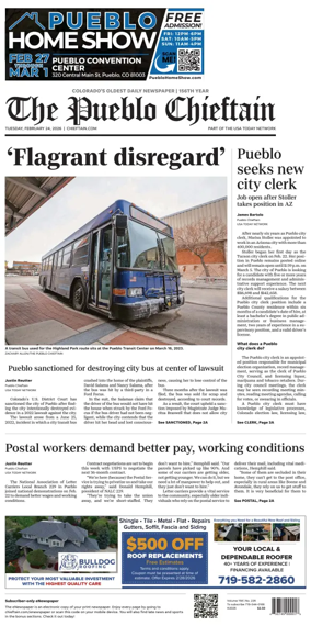 Cover of The Pueblo Chieftain