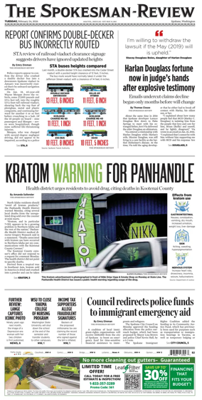 Cover of The Spokesman-Review (Spokane)