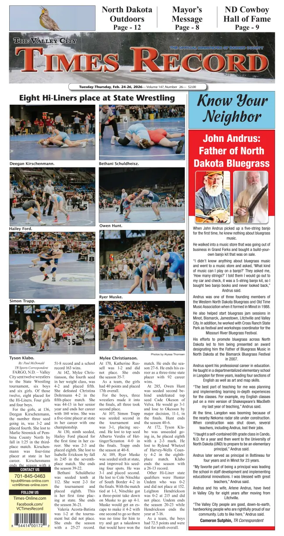 Cover of Valley City Times-Record