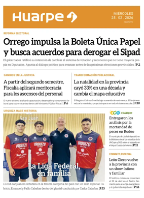 Cover of Diario Huarpe