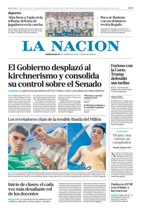 Cover of La Nacion