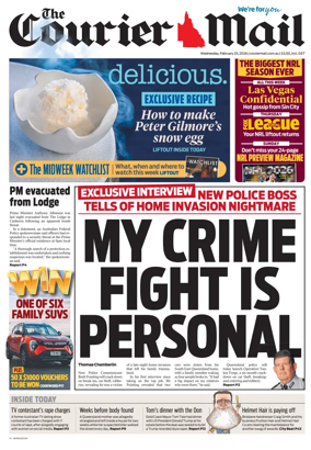 Cover of The Courier-Mail