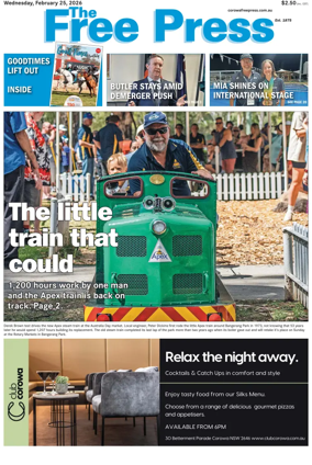 Cover of The Free Press (Corowa)