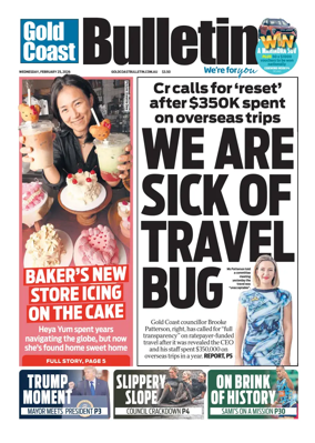 Cover of The Gold Coast Bulletin