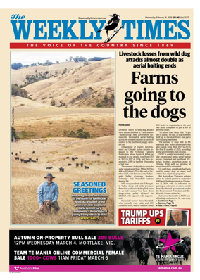 Cover of Weekly Times