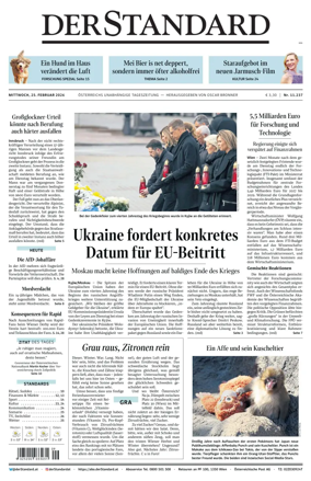 Cover of Der Standard