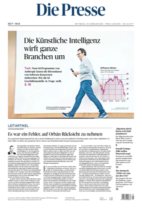 Cover of Die Presse