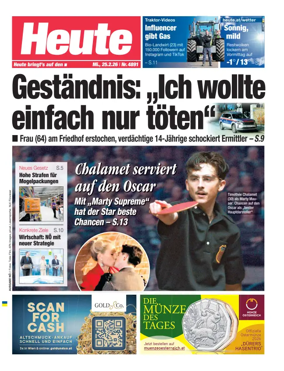 Cover of Heute - Niederosterreich Ausgabe
