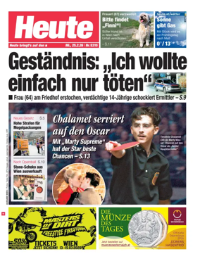 Cover of Heute - Wien Ausgabe