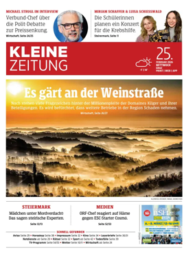Cover of Kleine Zeitung Steiermark