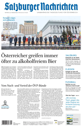 Cover of Salzburger Nachrichten