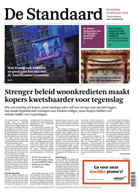Cover of De Standaard