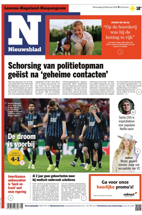 Cover of Het Nieuwsblad