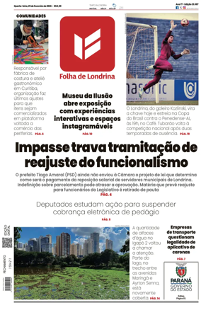 Cover of Folha de Londrina