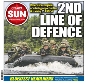 Cover of Ottawa Sun