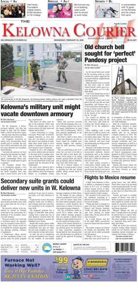 Cover of The Daily Courier