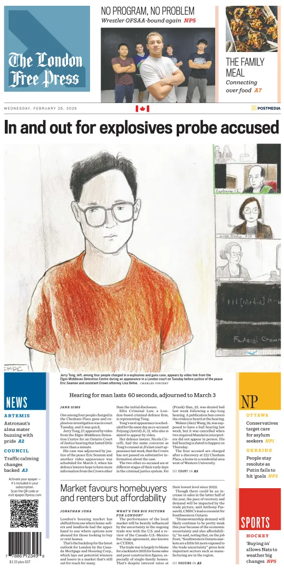 Cover of The London Free Press