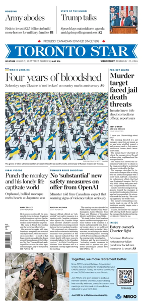Cover of Toronto Star