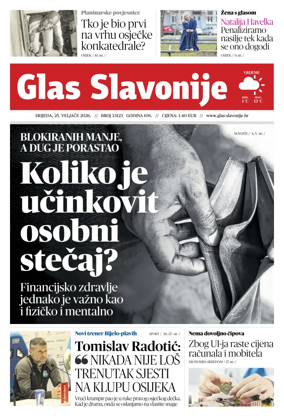 Cover of Glas Slavonije