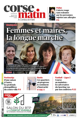 Cover of Corse Matin