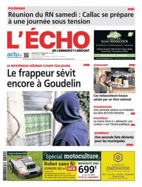 Cover of L'Echo de l'Armor et de l'Argoat