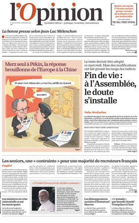 Cover of L'Opinion