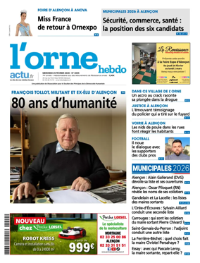 Cover of L'Orne Hebdo