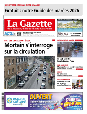 Cover of La Gazette de la Manche