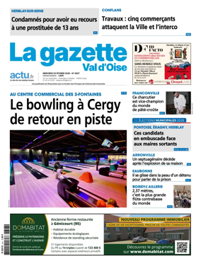 Cover of La Gazette Val d'Oise