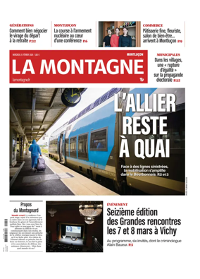 Cover of La Montagne (Montlucon)