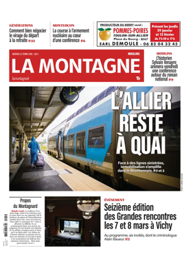 Cover of La Montagne (Moulins)