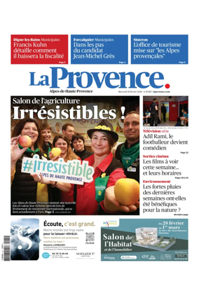 Cover of La Provence Alpes-de-Haute-Provence