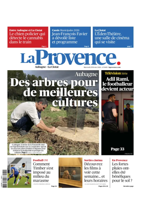 Cover of La Provence Aubagne-La Ciotat