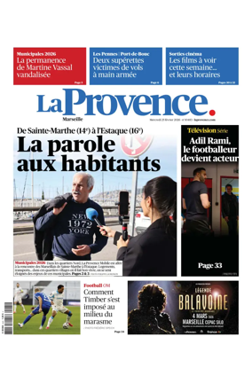 Cover of La Provence Marseille