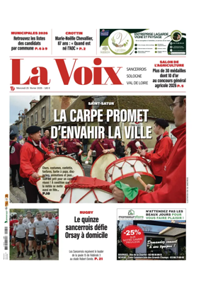 Cover of La Voix du Sancerrois